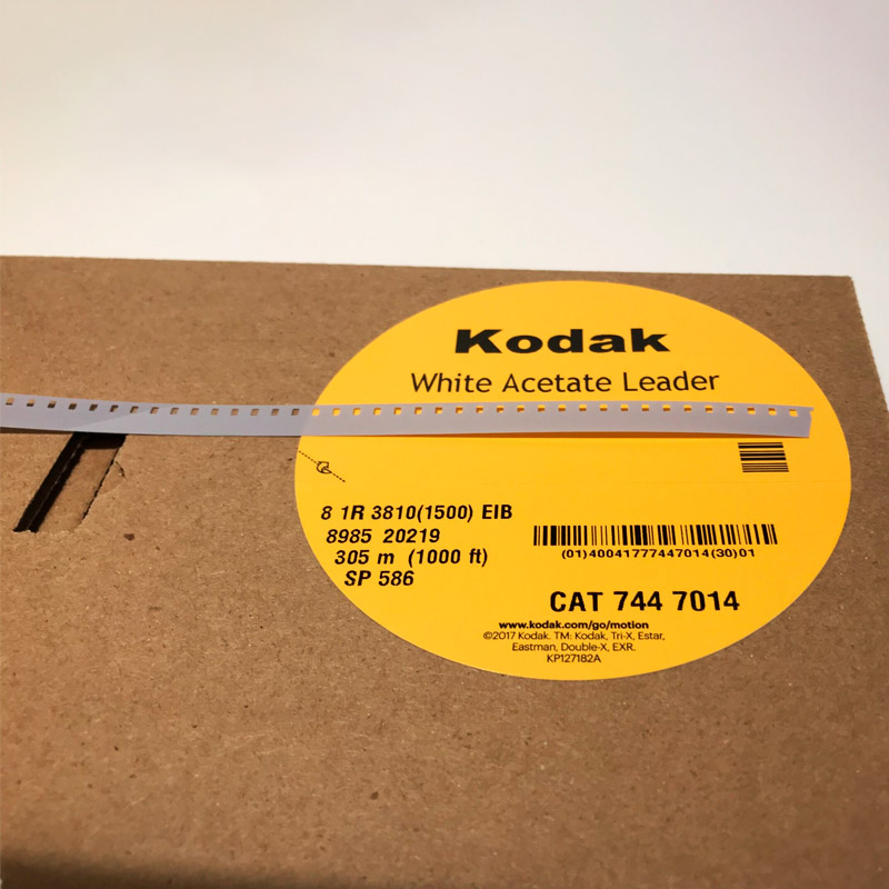 Capa 8 Acetato Lineal de Película Blanca 8mm - Imagen 1